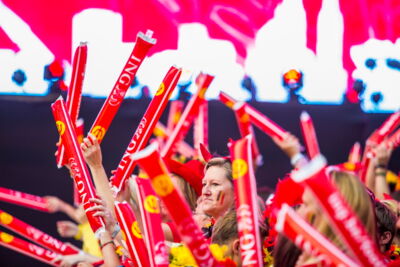 Love the samba - België - Zuid Korea @ Ghelamco arena Gent, picture 12, photographed by sven dullaert - FrontView Magazine