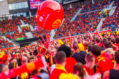 Love the samba - België - Zuid Korea @ Ghelamco arena Gent, picture 13, photographed by sven dullaert - FrontView Magazine