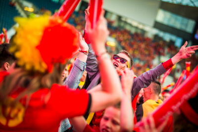 Love the samba - België - Zuid Korea @ Ghelamco arena Gent, picture 14, photographed by sven dullaert - FrontView Magazine