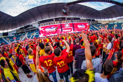 Love the samba - België - Zuid Korea @ Ghelamco arena Gent, picture 18, photographed by sven dullaert - FrontView Magazine