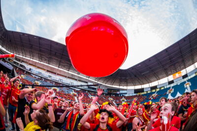 Love the samba - België - Zuid Korea @ Ghelamco arena Gent, picture 19, photographed by sven dullaert - FrontView Magazine