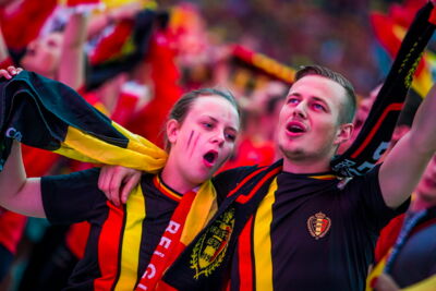 Love the samba - België - Zuid Korea @ Ghelamco arena Gent, picture 26, photographed by sven dullaert - FrontView Magazine