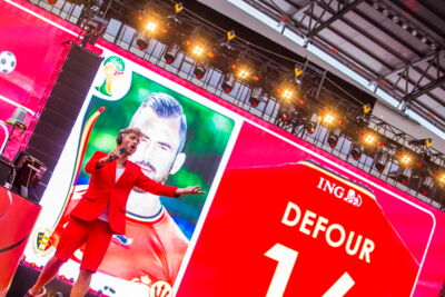 Love the samba - België - Zuid Korea @ Ghelamco arena Gent, picture 33, photographed by sven dullaert - FrontView Magazine