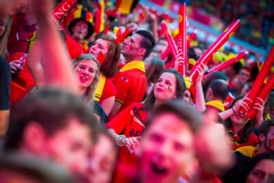 Love the samba - België - Zuid Korea @ Ghelamco arena Gent, picture 34, photographed by sven dullaert - FrontView Magazine