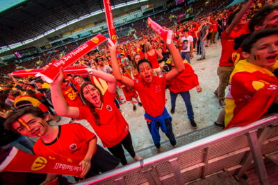 Love the samba - België - Zuid Korea @ Ghelamco arena Gent, picture 38, photographed by sven dullaert - FrontView Magazine