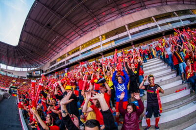 Love the samba - België - Zuid Korea @ Ghelamco arena Gent, picture 40, photographed by sven dullaert - FrontView Magazine