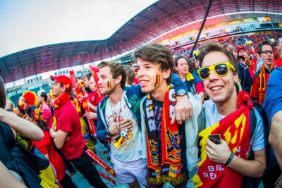 Love the samba - België - Zuid Korea @ Ghelamco arena Gent, picture 43, photographed by sven dullaert - FrontView Magazine