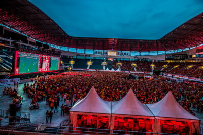 Love the samba - België - Zuid Korea @ Ghelamco arena Gent, picture 45, photographed by sven dullaert - FrontView Magazine