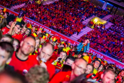 Love the samba - België - Zuid Korea @ Ghelamco arena Gent, picture 69, photographed by sven dullaert - FrontView Magazine
