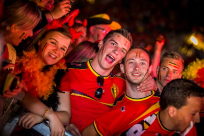 Love the samba - België - Zuid Korea @ Ghelamco arena Gent, picture 70, photographed by sven dullaert - FrontView Magazine