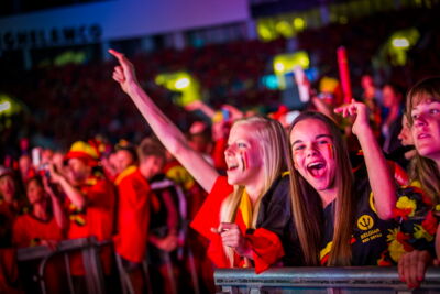 Love the samba - België - Zuid Korea @ Ghelamco arena Gent, picture 71, photographed by sven dullaert - FrontView Magazine