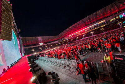 Love the samba - België - Zuid Korea @ Ghelamco arena Gent, picture 76, photographed by sven dullaert - FrontView Magazine