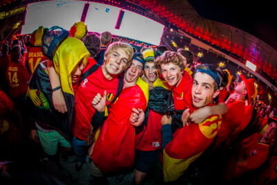 Love the samba - België - Zuid Korea @ Ghelamco arena Gent, picture 80, photographed by sven dullaert - FrontView Magazine