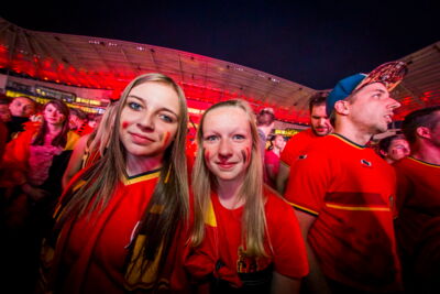 Love the samba - België - Zuid Korea @ Ghelamco arena Gent, picture 81, photographed by sven dullaert - FrontView Magazine