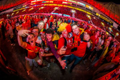 Love the samba - België - Zuid Korea @ Ghelamco arena Gent, picture 82, photographed by sven dullaert - FrontView Magazine
