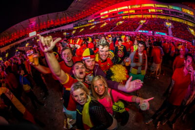 Love the samba - België - Zuid Korea @ Ghelamco arena Gent, picture 83, photographed by sven dullaert - FrontView Magazine