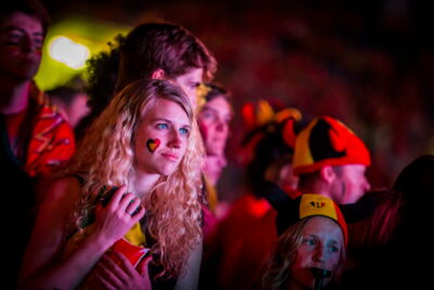 Love the samba - België - Zuid Korea @ Ghelamco arena Gent, picture 85, photographed by sven dullaert - FrontView Magazine