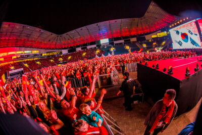 Love the samba - België - Zuid Korea @ Ghelamco arena Gent, picture 92, photographed by sven dullaert - FrontView Magazine