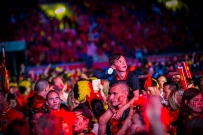 Love the samba - België - Zuid Korea @ Ghelamco arena Gent, picture 97, photographed by sven dullaert - FrontView Magazine