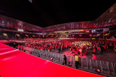 Love the samba - België - Zuid Korea @ Ghelamco arena Gent, picture 100, photographed by sven dullaert - FrontView Magazine