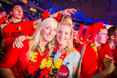 Love the samba - België - Zuid Korea @ Ghelamco arena Gent, picture 132, photographed by sven dullaert - FrontView Magazine