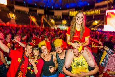 Love the samba - België - Zuid Korea @ Ghelamco arena Gent, picture 138, photographed by sven dullaert - FrontView Magazine