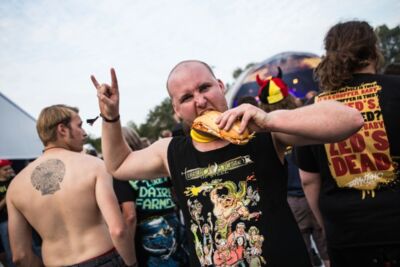 Sfeer & Publiek op vrijdag @ Graspop Metal Meeting 2014, picture 1, photographed by Dorien Goetschalckx, Elsy Roymans, Jens Dehaes, Koen Van Den Broeck, Peter Dejongh, Stijn Verbruggen - FrontView Magazine