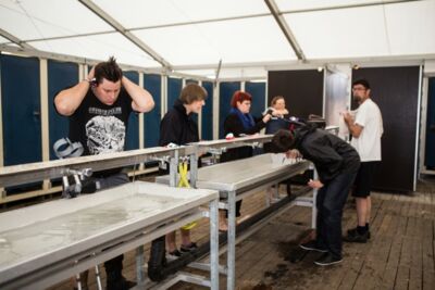 Sfeer & Publiek op vrijdag @ Graspop Metal Meeting 2014, picture 4, photographed by Dorien Goetschalckx, Elsy Roymans, Jens Dehaes, Koen Van Den Broeck, Peter Dejongh, Stijn Verbruggen - FrontView Magazine