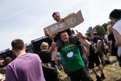Sfeer & Publiek op vrijdag @ Graspop Metal Meeting 2014, picture 11, photographed by Dorien Goetschalckx, Elsy Roymans, Jens Dehaes, Koen Van Den Broeck, Peter Dejongh, Stijn Verbruggen - FrontView Magazine