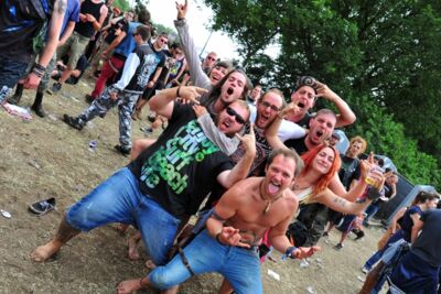 Sfeer & Publiek op vrijdag @ Graspop Metal Meeting 2014, picture 34, photographed by Dorien Goetschalckx, Elsy Roymans, Jens Dehaes, Koen Van Den Broeck, Peter Dejongh, Stijn Verbruggen - FrontView Magazine