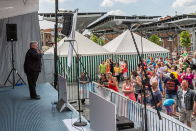 Vlaanderen Zingt 2014 @ Mortsel, picture 72, photographed by Guy Danneels - FrontView Magazine