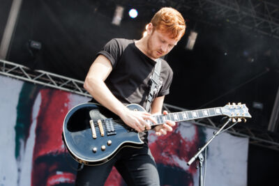 Blessthefall @ Vainstream Rockfest 2014, picture 2, photographed by Dorien Goetschalckx - FrontView Magazine