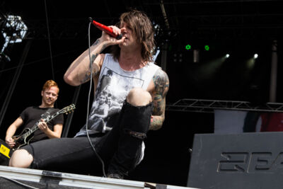 Blessthefall @ Vainstream Rockfest 2014, picture 7, photographed by Dorien Goetschalckx - FrontView Magazine