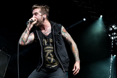Bury Tomorrow @ Vainstream Rockfest 2014, picture 1, photographed by Dorien Goetschalckx - FrontView Magazine