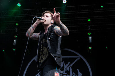 Bury Tomorrow @ Vainstream Rockfest 2014, picture 3, photographed by Dorien Goetschalckx - FrontView Magazine