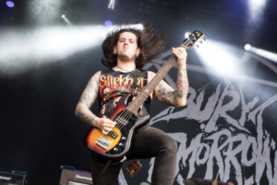 Bury Tomorrow @ Vainstream Rockfest 2014, picture 4, photographed by Dorien Goetschalckx - FrontView Magazine