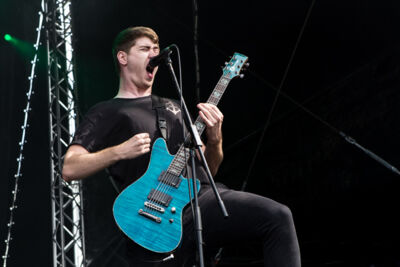 Bury Tomorrow @ Vainstream Rockfest 2014, picture 14, photographed by Dorien Goetschalckx - FrontView Magazine