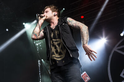 Bury Tomorrow @ Vainstream Rockfest 2014, picture 18, photographed by Dorien Goetschalckx - FrontView Magazine