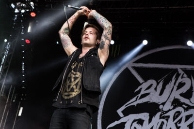 Bury Tomorrow @ Vainstream Rockfest 2014, picture 20, photographed by Dorien Goetschalckx - FrontView Magazine