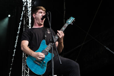 Bury Tomorrow @ Vainstream Rockfest 2014, picture 24, photographed by Dorien Goetschalckx - FrontView Magazine