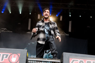 Of Mice & Men @ Vainstream Rockfest 2014, picture 2, photographed by Dorien Goetschalckx - FrontView Magazine
