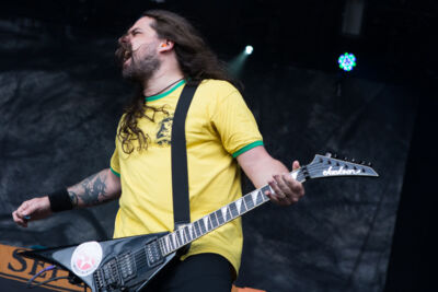 Sepultura @ Vainstream Rockfest 2014, picture 6, photographed by Dorien Goetschalckx - FrontView Magazine