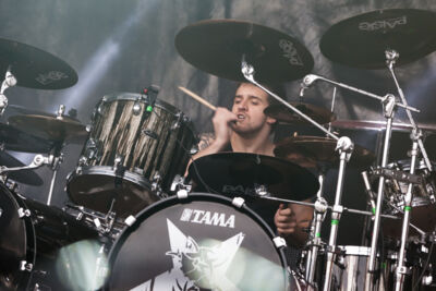 Sepultura @ Vainstream Rockfest 2014, picture 20, photographed by Dorien Goetschalckx - FrontView Magazine