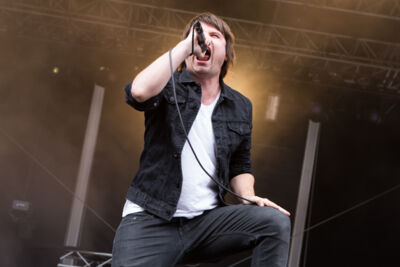 Silverstein @ Vainstream Rockfest 2014, picture 1, photographed by Dorien Goetschalckx - FrontView Magazine