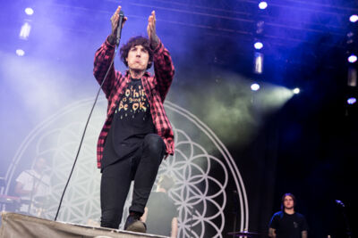 Bring Me The Horizon @ Vainstream Rockfest 2014, picture 2, photographed by Dorien Goetschalckx - FrontView Magazine