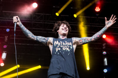 Bring Me The Horizon @ Vainstream Rockfest 2014, picture 17, photographed by Dorien Goetschalckx - FrontView Magazine