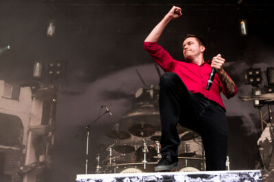Heaven Shall Burn @ Vainstream Rockfest 2014, picture 2, photographed by Dorien Goetschalckx - FrontView Magazine