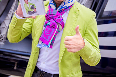 Christoff - CD-voorstelling Altijd Onderweg @ AED Studios Lint, picture 5, photographed by Elke Briers - FrontView Magazine