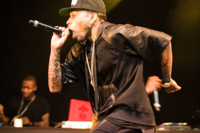 Kid Inc. @ Les Ardentes 2014, picture 3, photographed by Tom Stessens - FrontView Magazine