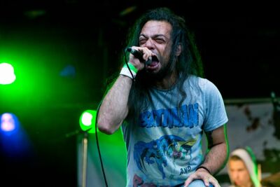 Komah @ Antwerp Metal Fest, picture 3, photographed by Marc Verdonck - FrontView Magazine
